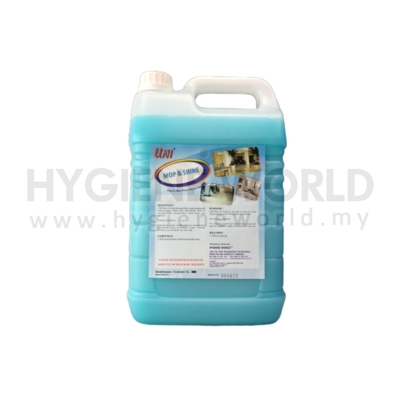 UNI Mop & Shine - Floor Cleaner | Hygiene World Sdn. Bhd