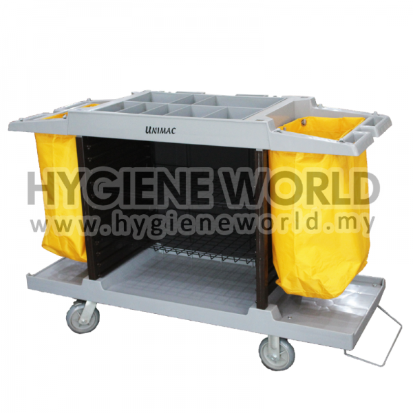 Housekeeping Trolley c/w Door & Divider