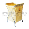 Stainless Steel X Linen Trolley c/w Canvas Bag