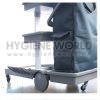 CT JT 100 Janitor Cart cw 120L zipper Nylon Bag