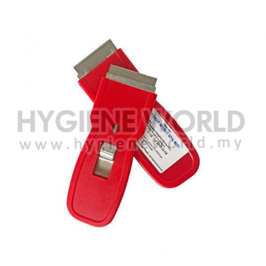 Plastic Pocket Scraper w Blade