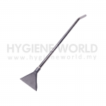 Stainless Steel Fishtail Carpet Extraction Nozzle c/w Extension Wand