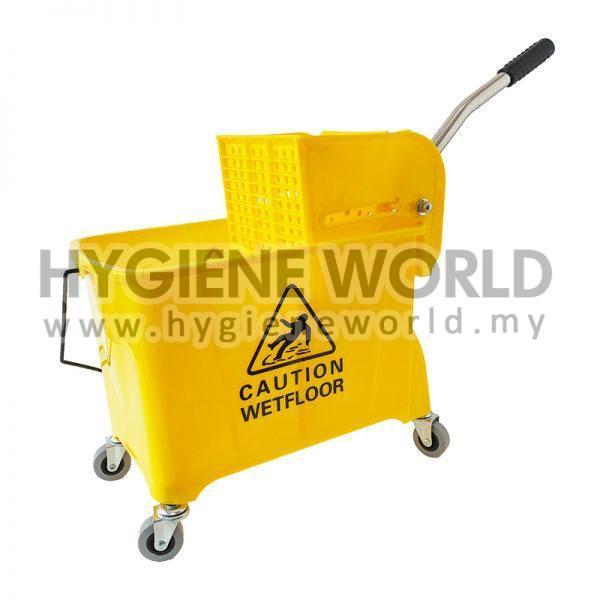 Unimac Compact Mop Bucket 20L w Side Press Wringer