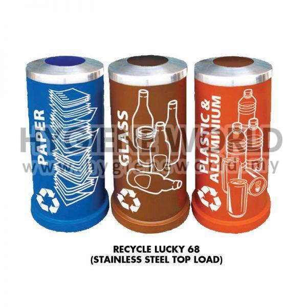 Recycle Lucky 68 (Stainless Steel Top Load)