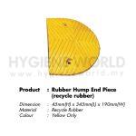 Rubber Hump End Piece (Recycle Rubber)