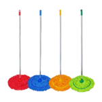 UNI Microfiber Full Colour Mop c/w 4' Aluminium Handle
